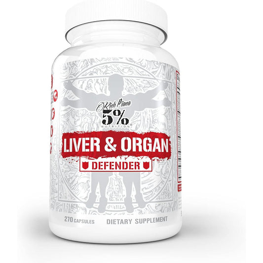 Rich Piana 5% Nutrition Liver & Organ Defender with NAC (30-90 Servings)