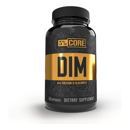 5% Nutrition Core DIM Supplement for Estrogen Regulation (60 VegCaps/30 Servings)