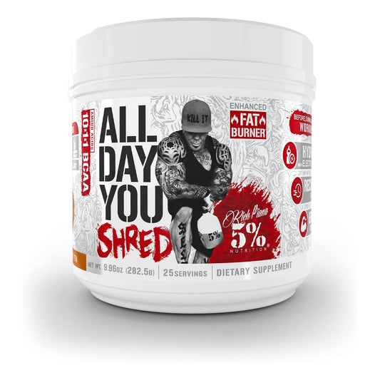 5% Nutrition AllDayYou Shred BCAA Powder for Weight Management (Southern Sweet Tea)