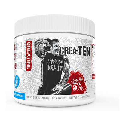 5% Nutrition CreaTEN Creatine Complex for Muscle Gain, Power & Recovery (Blueberry Lemonade)