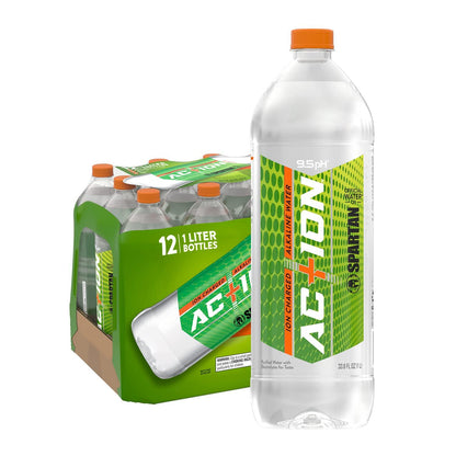 Ac+ion Charged Alkaline Water, 12-Pack (1L Bottles)