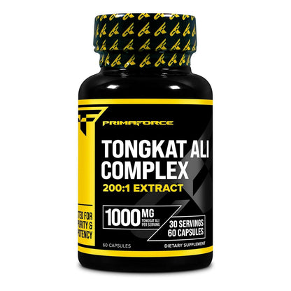 Primaforce Tongkat Ali Complex with BioPerine (1000mg, 60 Capsules)