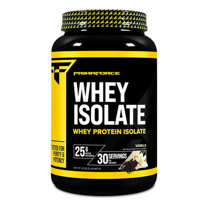 Primaforce Whey Protein Isolate, Vanilla, Non-GMO, Gluten-Free (2 lbs)