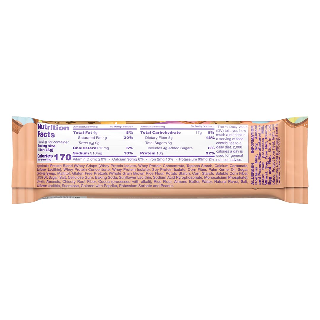 Alani Nu Fit Snacks Protein Bar, Munchies (12 Bars)