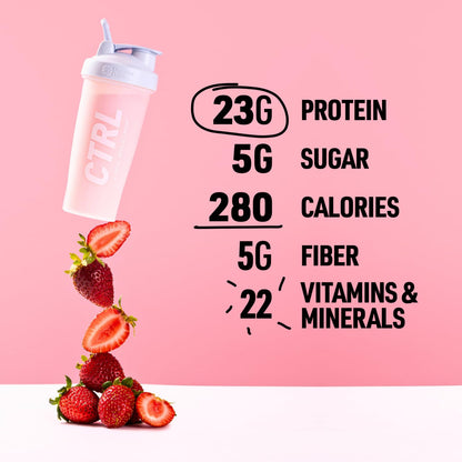 CTRL Strawberries N' Cream Meal Replacement Shake (15 Servings)