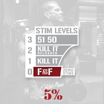 5% Nutrition Kill It Reloaded + FasF Pre-Workout & NO Booster (2-Stack)