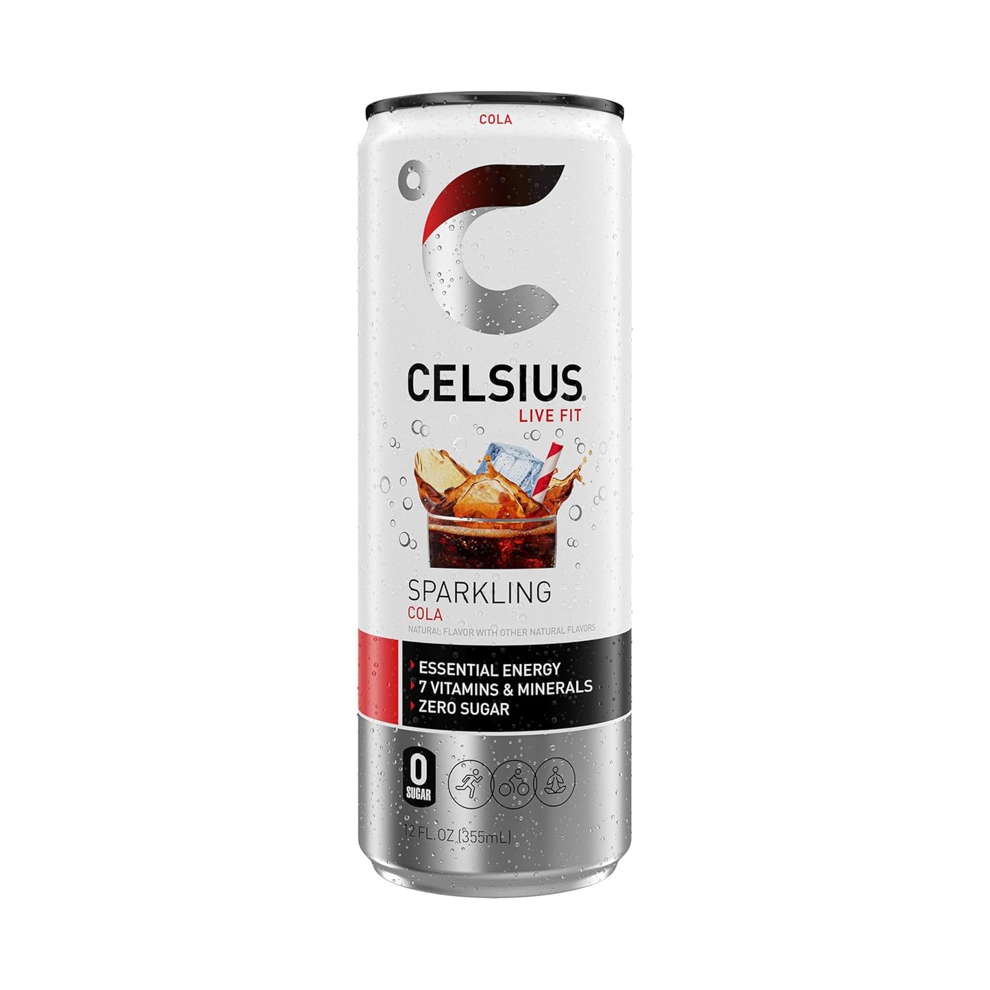 CELSIUS Sparkling Cola Energy Drink (12 Fl Oz, Pack of 12)