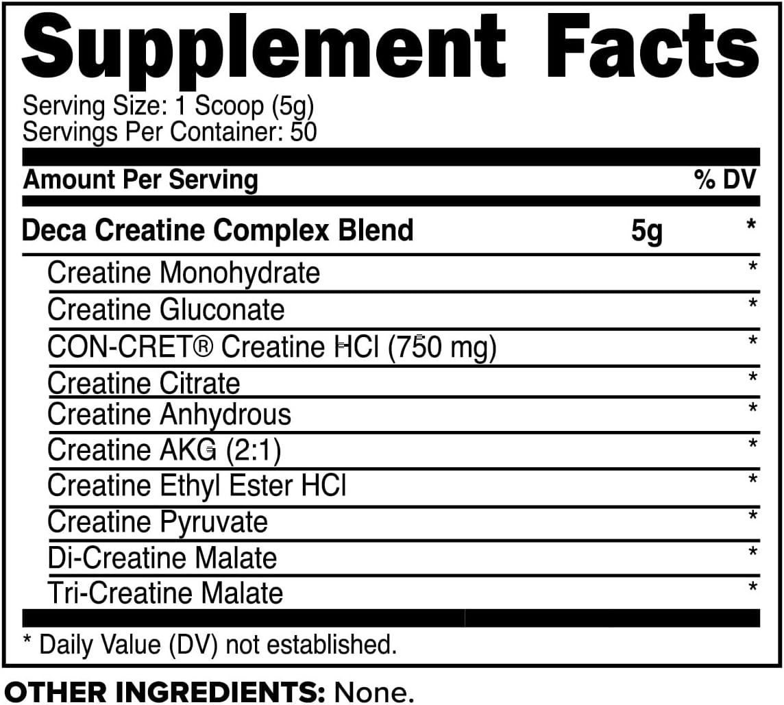 Primaforce Creatine-X High-Performance Creatine Complex, Unflavored (250g)