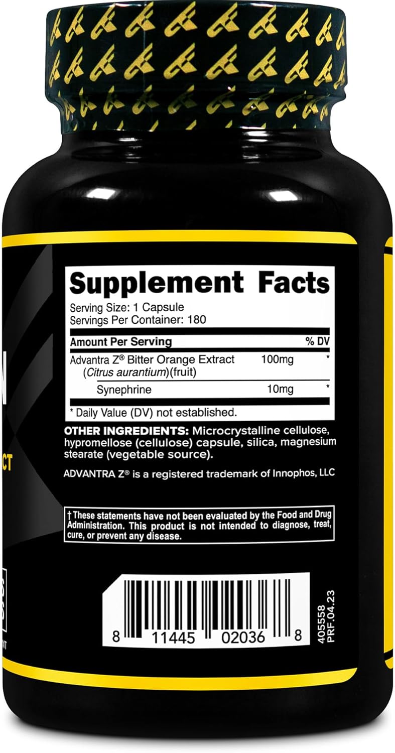 PrimaForce Syneburn Synephrine Supplement (180 Capsules)