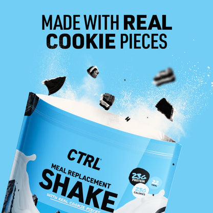 CTRL Cookies N' Cream Meal Replacement Shake, 23g Protein (15 Servings)