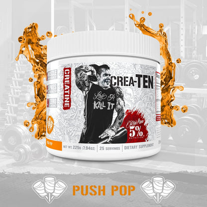 5% Nutrition CreaTEN Creatine for Muscle Gain, Power & Recovery (Push Pop)