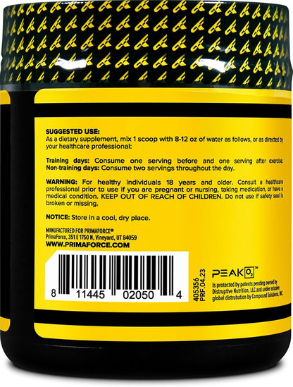 PrimaForce Peak O2 Workout Supplement, Non-GMO, Vegan, Gluten-Free (120g)