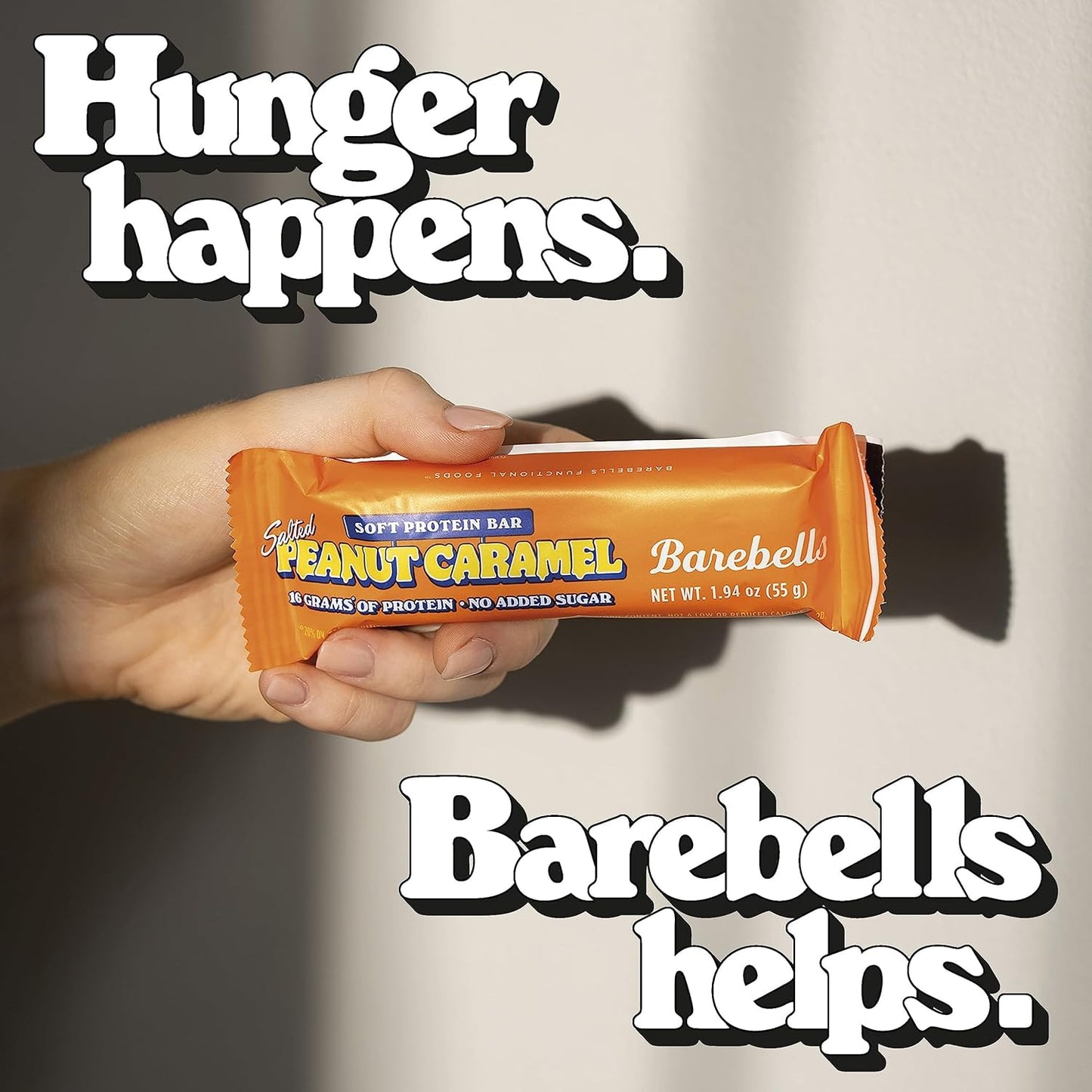 Barebells Salted Peanut Caramel Protein Bars (12 Count, Pack of 2)