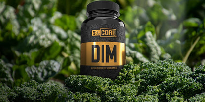 5% Nutrition Core DIM Supplement for Estrogen Regulation (60 VegCaps/30 Servings)