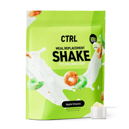 CTRL Apple Smacks Meal Replacement Shake, 23g Protein, 15 Servings (Cereal Pieces)