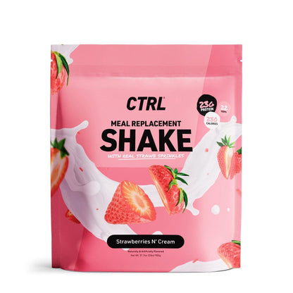 CTRL Strawberries N' Cream Meal Replacement Shake (15 Servings)